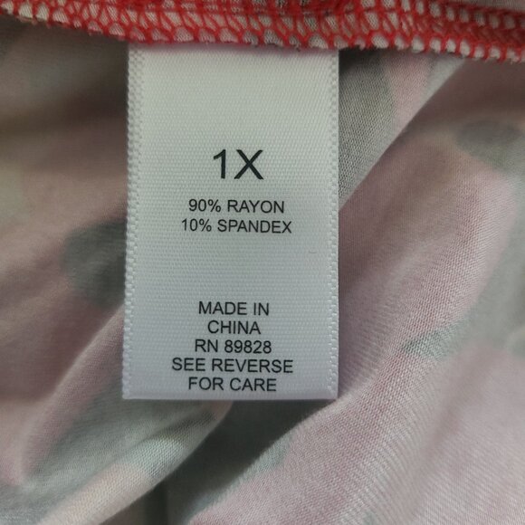 Woman's LOGO Lori Goldstein top - 1X - Hannah style - Picture 8 of 10